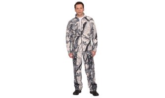 Костюм флисовый "ИРБИС": куртка, брюки "Зимний лес"