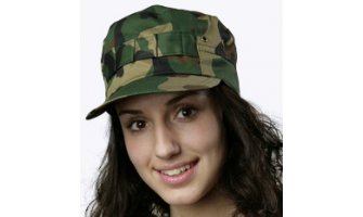 Кепи охранника летнее КМФ зелёное