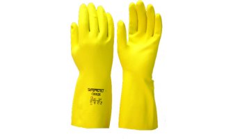 Перчатки "СПОНДЖ" р.S,M,L,XL (латекс, уникальный слой SPONGE, толщ.0,65мм,дл.330мм.)