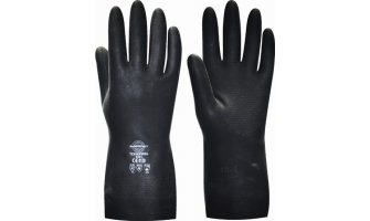 Перчатки "ТЕХНОПРЕН" р.S,M,L,XL (неопрен, хлопковый слой, толщ.0,75мм,дл.300мм.)