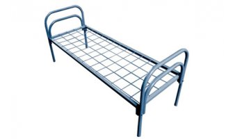 Кровать металлическая одноярусная 1КМД-0
