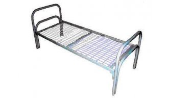 Кровать металлическая одноярусная усиленная 1С-11