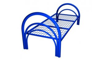 Кровать металлическая одноярусная усиленная 1СУ-1