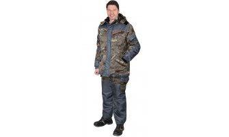 Костюм "СИРИУС-ГОРКА" зимний: куртка дл., брюки (тк.CROWN-230) КМФ Питон