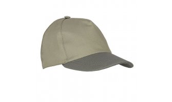 Кепка- "бейсболка" св.оливковая с темно-оливковым козырьком (тк.PANACOTTA)