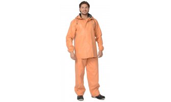 Костюм РЫБАК: куртка, полукомбинезон (тк. 1045) оранжевый