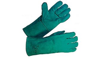 Краги спилковые пятипалые "Трек-Экстра" (кевларовая нить, подкладка)