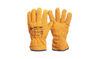 Перчатки утеплённые цельноспилковые "ДИГГЕР" (ПЕР316)