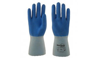 Перчатки "Рефлекс" L-T-16, латексные, толщина 1,4мм, длина 300мм, интерлок