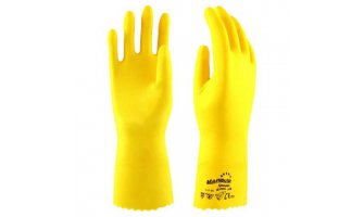 Перчатки "БЛЕСК" L-F-01 р.S,M,L,XL аналог Чистота (лат., хл. слой, толщ.0,4мм, дл.300мм)