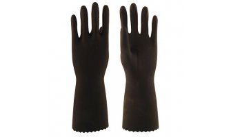 Перчатки КЩС Т-1 L-U-03 (12/120) (латекс, внутренний слой Silver, толщ.0,45мм, дл.300мм)