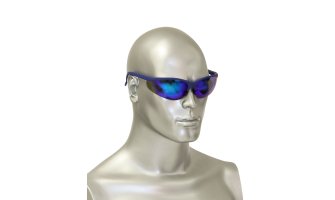 Очки "АМПИР" AMPARO открытые, синие линзы с полным антиблик и с AS покрытием (1181(210387))