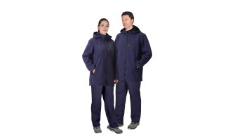 Костюм "СИРИУС-Азов" с капюшоном синий софтшелл пл 350 г/кв.м