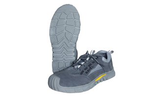 Полуботинки УНИВЕРСАЛ НИТРО, замша (серые), Нитрил